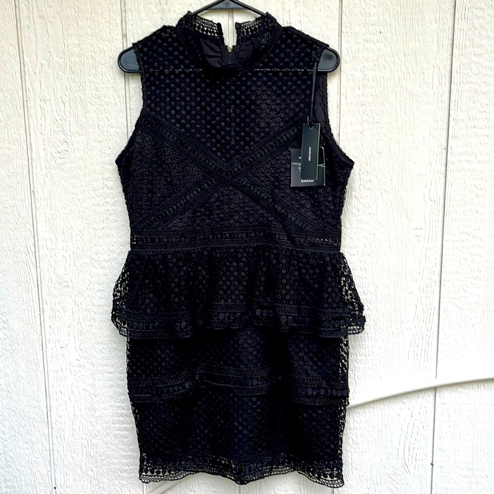 NWT Black Lace Dress